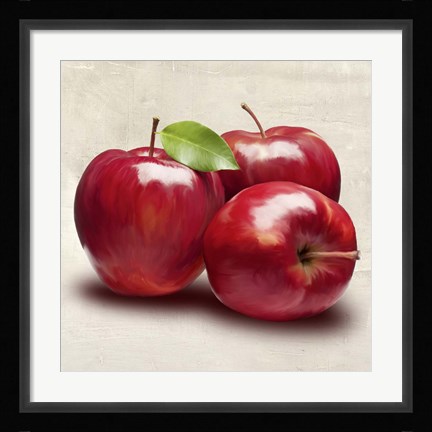 Framed Apples Print