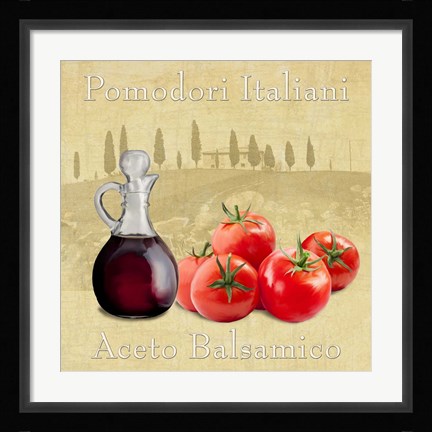 Framed Cucina Italiana I Print
