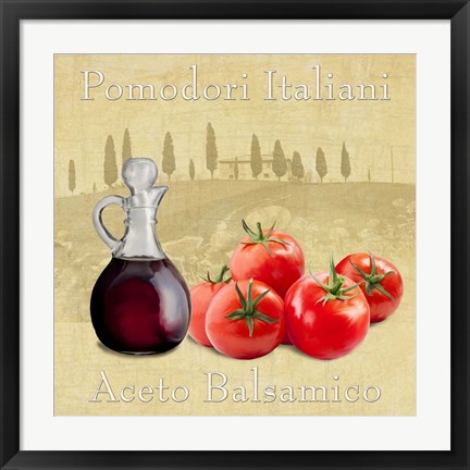 Framed Cucina Italiana I Print