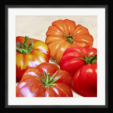 Framed Tomatoes Print