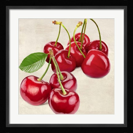 Framed Cherries Print