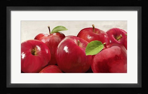 Framed Red Apples Print