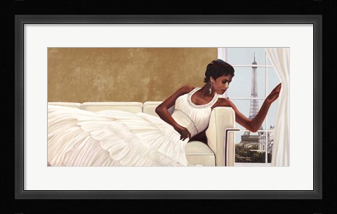 Framed Interieur Parisien Print