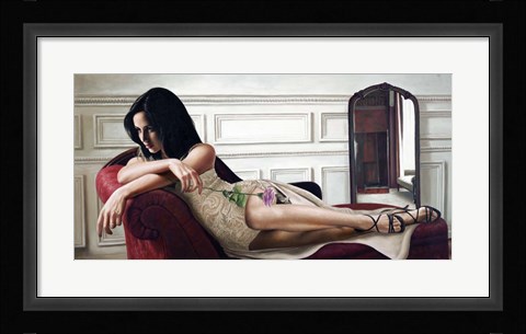 Framed Beauty in an Interior Print