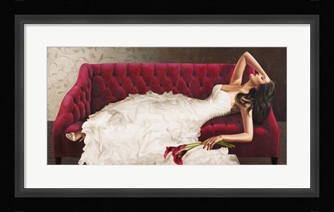 Framed Delicate Print