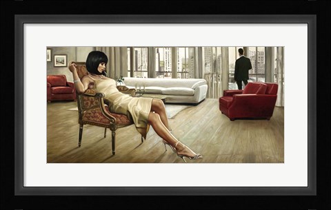 Framed Lovers' Nest Print