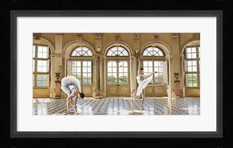 Framed In the Grand Palace Print