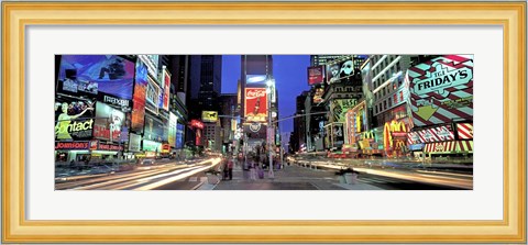 Framed Times Square facing North, NYC Print