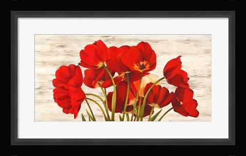 Framed French Tulips Print