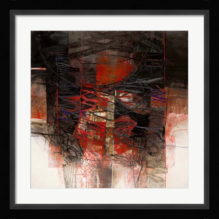 Framed I Riflessi Della Luna Print