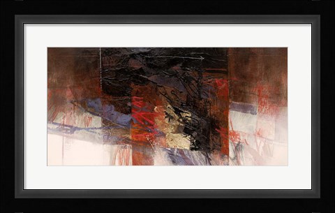 Framed Le nebbie dense Print