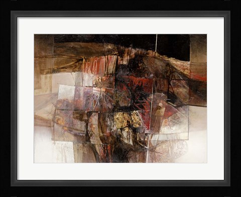 Framed Di sera in Valdichiana Print