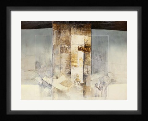 Framed Nebbie d'Aprile Print