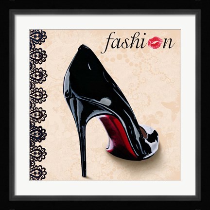 Framed Fashion Print