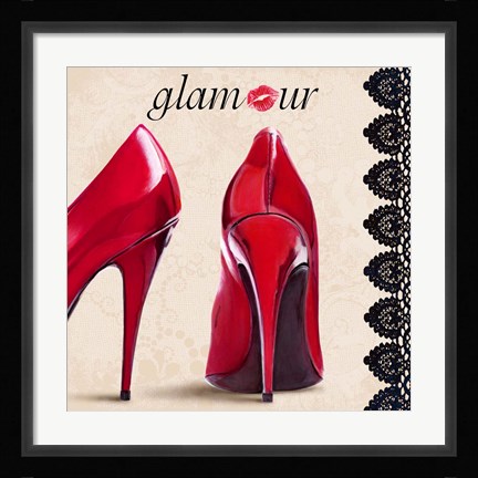 Framed Glamour Print