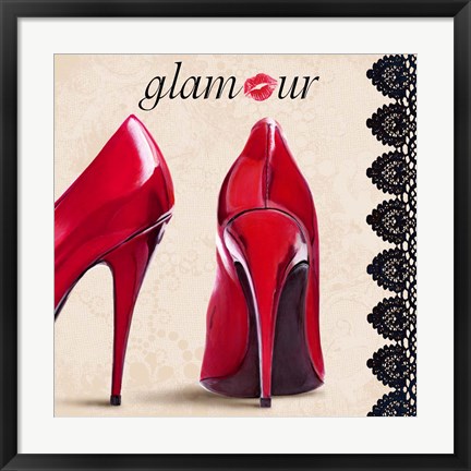 Framed Glamour Print