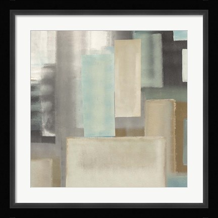 Framed Aqua II Print