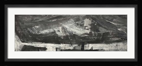 Framed Sfumature di Grigio I Print