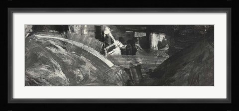 Framed Sfumature di Grigio II Print