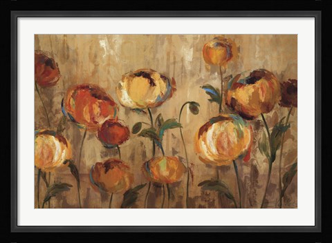 Framed Joyful Ranunculi Print