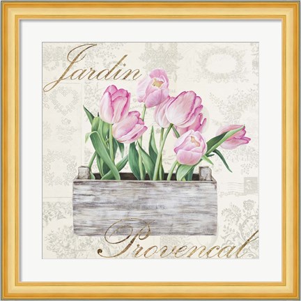 Framed Jardin Provencal Print