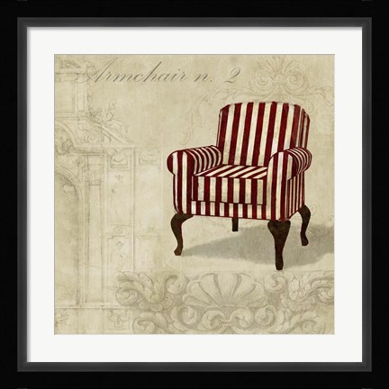 Framed Armchair 2 Print