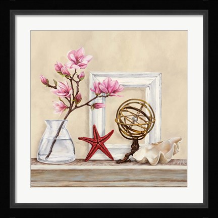 Framed Memoires de Voyage I Print