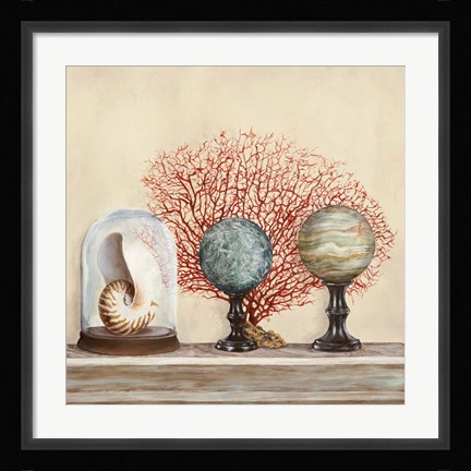 Framed Memoires de Voyage II Print