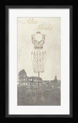 Framed Alta Moda Print