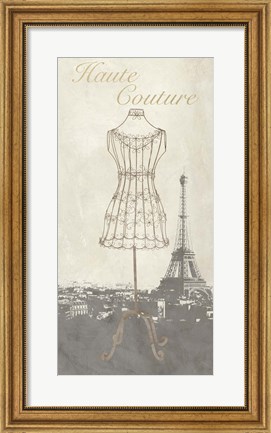 Framed Haute Couture Print