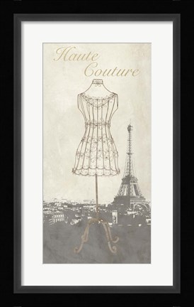 Framed Haute Couture Print