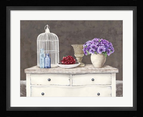 Framed French Trumeau Print