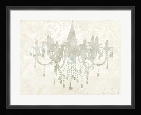 Framed Chandelier Print