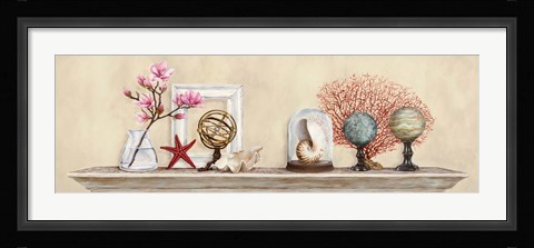 Framed Memoires de Voyage Print