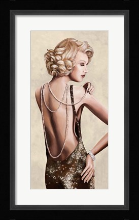 Framed Red Carpet (Detail) Print