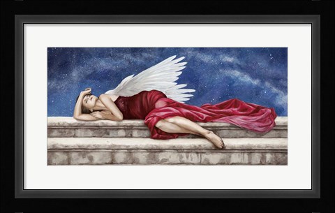 Framed Under a Starry Night Print