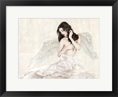 Framed Inspiring Angel Print