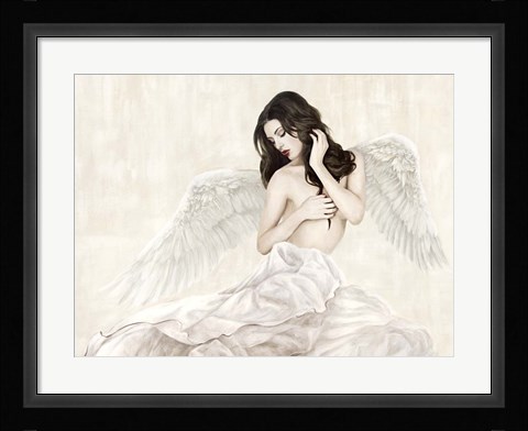Framed Inspiring Angel Print