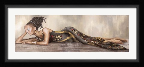 Framed Beaute d'Afrique Print