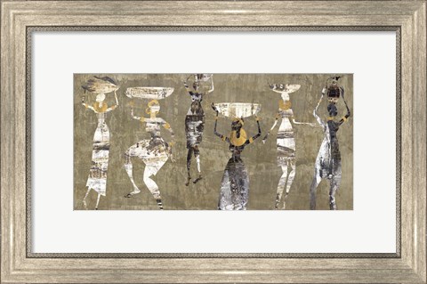 Framed African Dance Print
