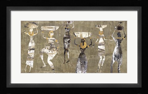 Framed African Dance Print