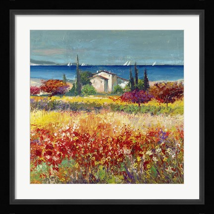 Framed Sogno Mediterraneo (Detail) Print