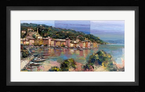 Framed Portofino d'Estate Print