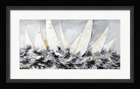 Framed In alto Mare Print