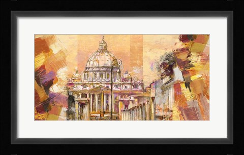 Framed Splendida Roma Print