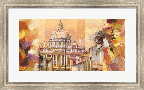 Framed Splendida Roma Print
