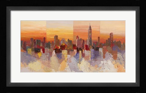 Framed Sognando New York Print