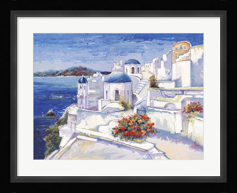 Framed Mykonos Print