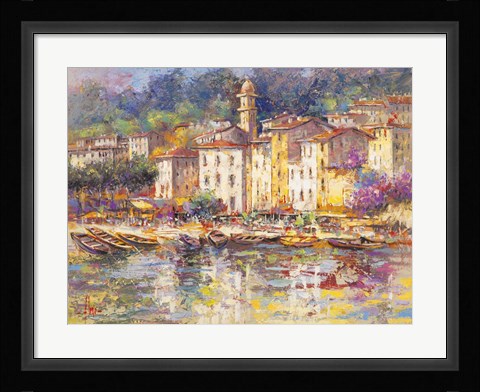 Framed Portofino Print