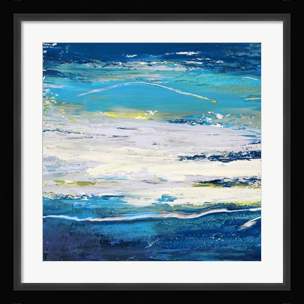 Framed In Volo sul Mare I Print